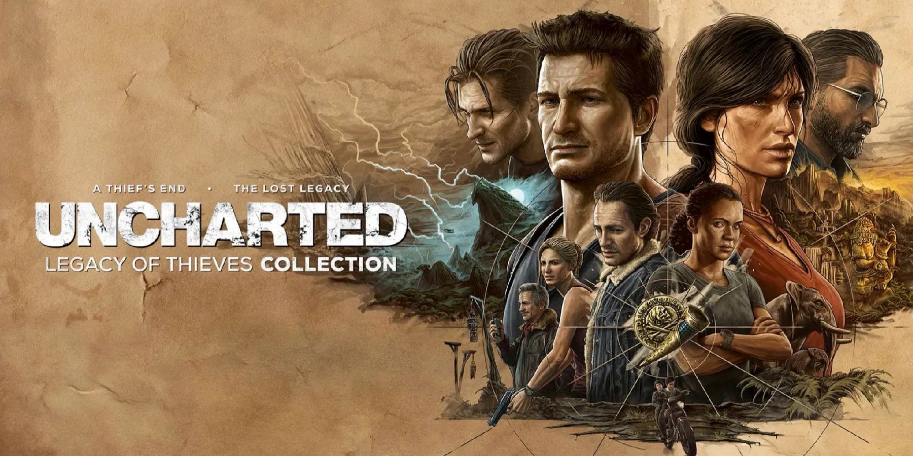 Uncharted Legacy of Thieves Collection PC Key Art
