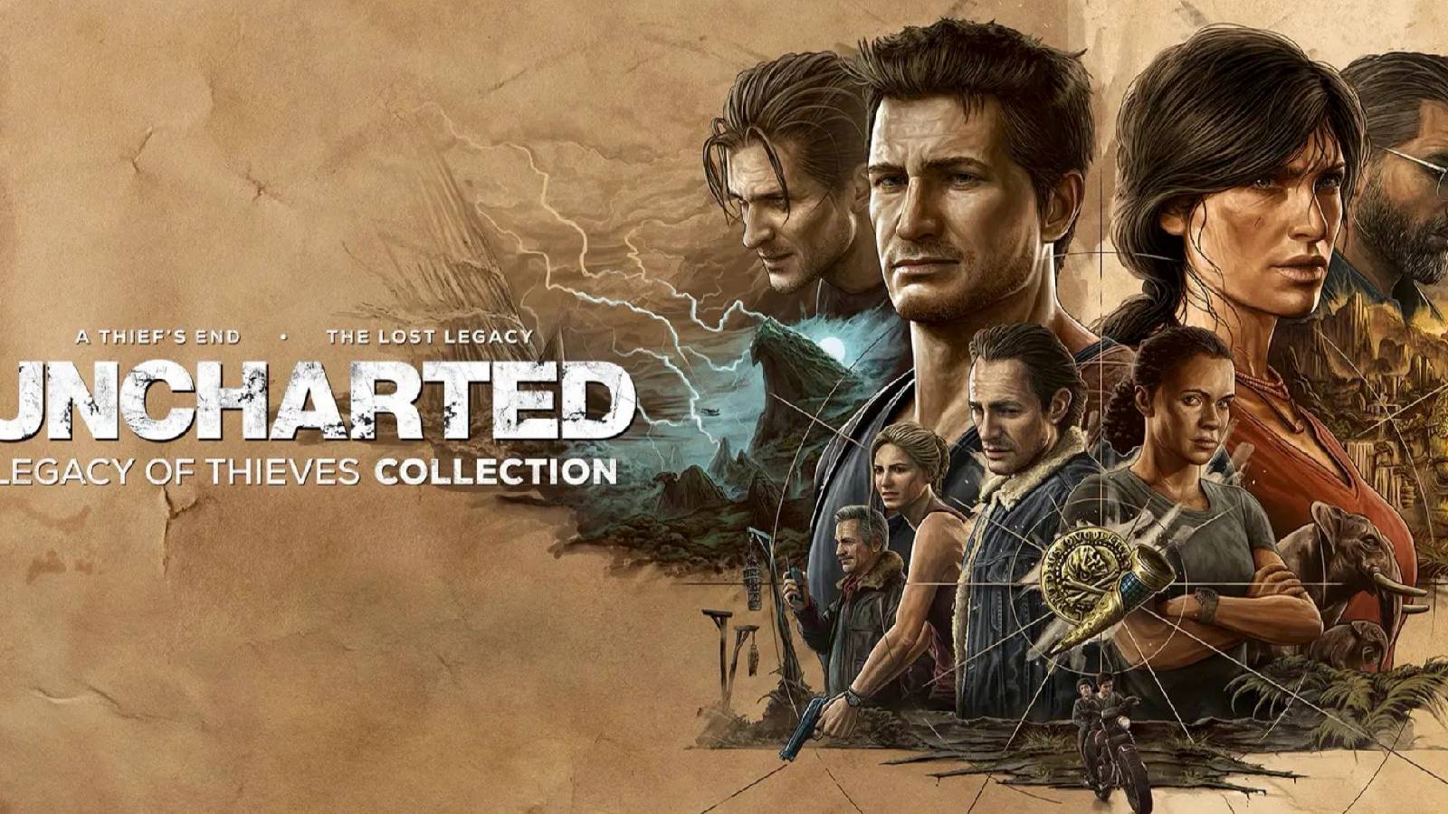 Uncharted Legacy of Thieves Collection PC Key Art