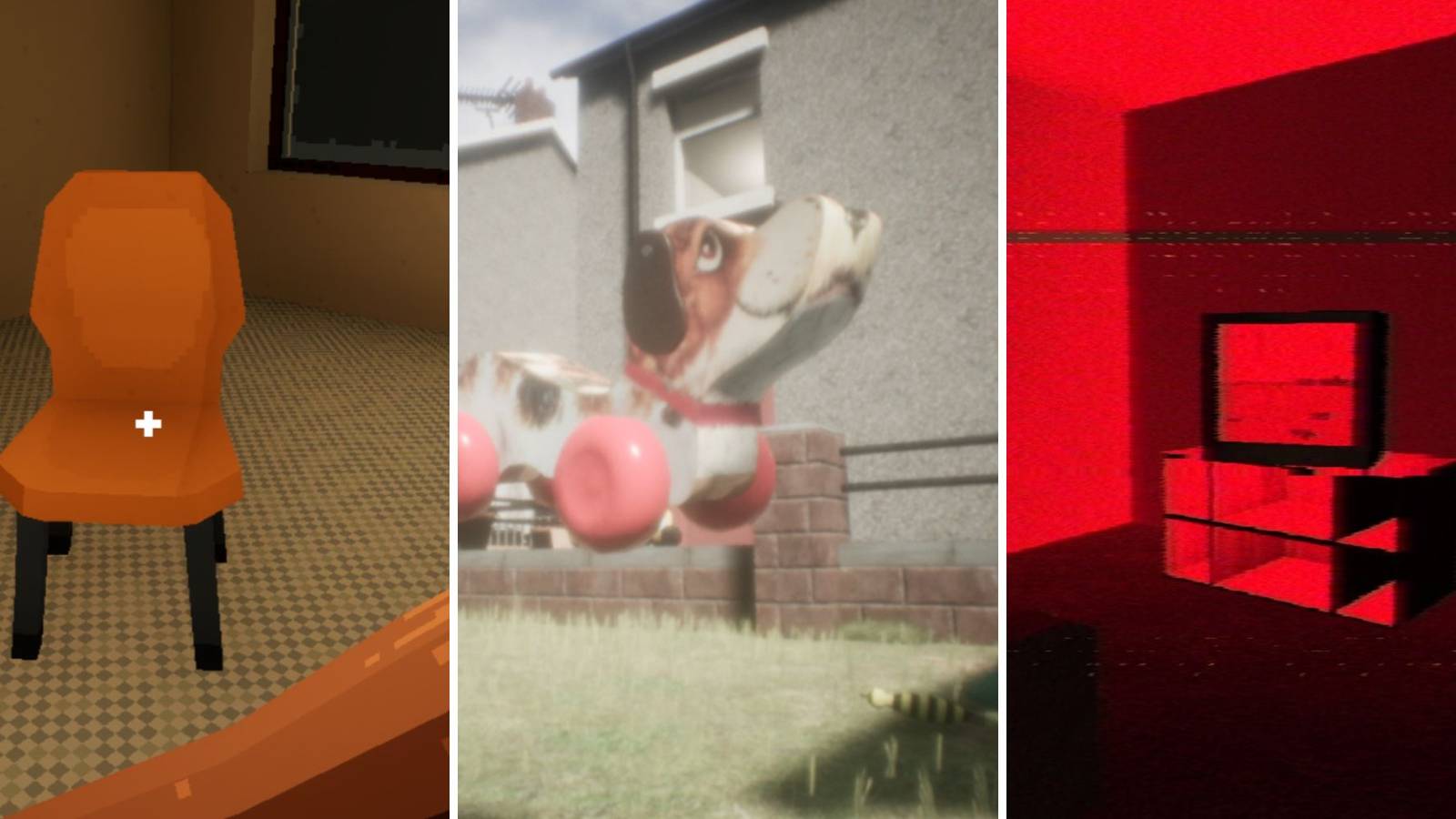 Three short indie horror games