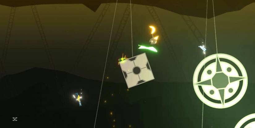 Throwing A Laser Sword In Spiderheck