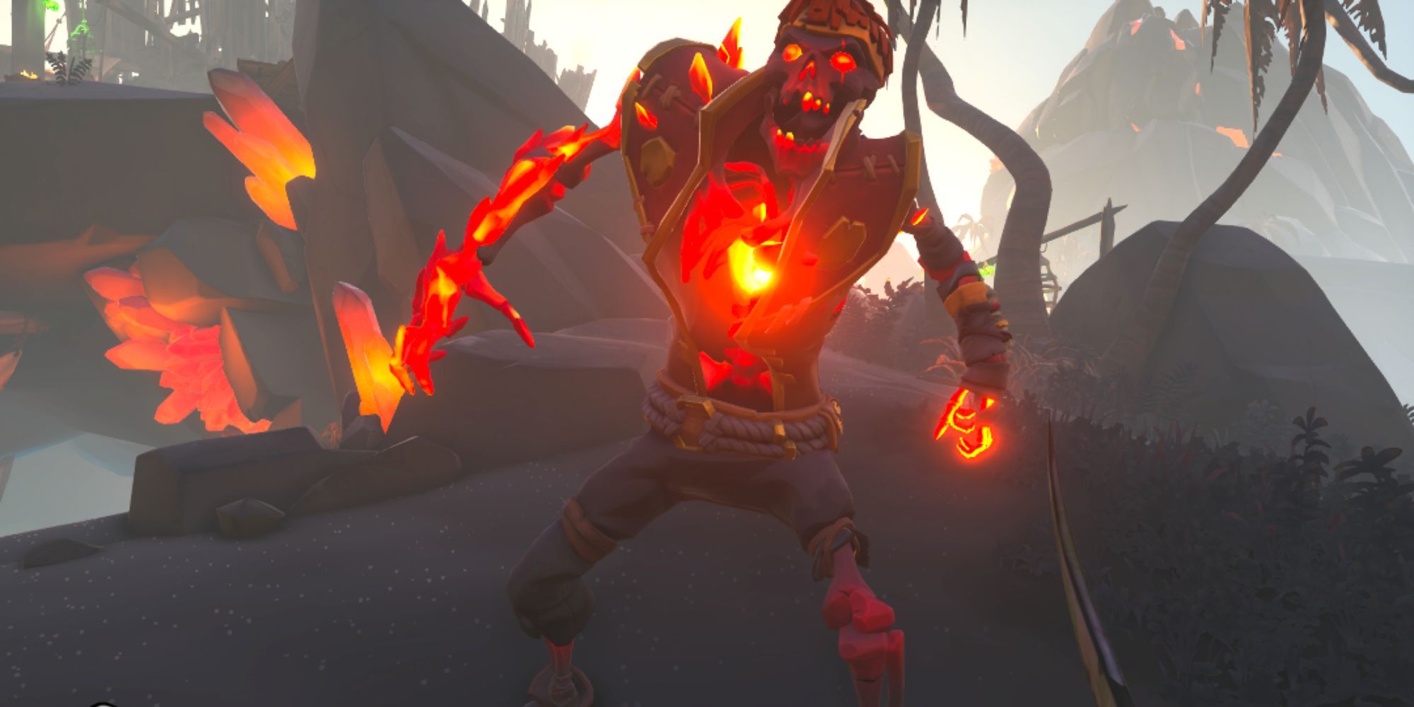 Ashen Lord In The Herald Of The Flame Приключение в Sea Of Thieves