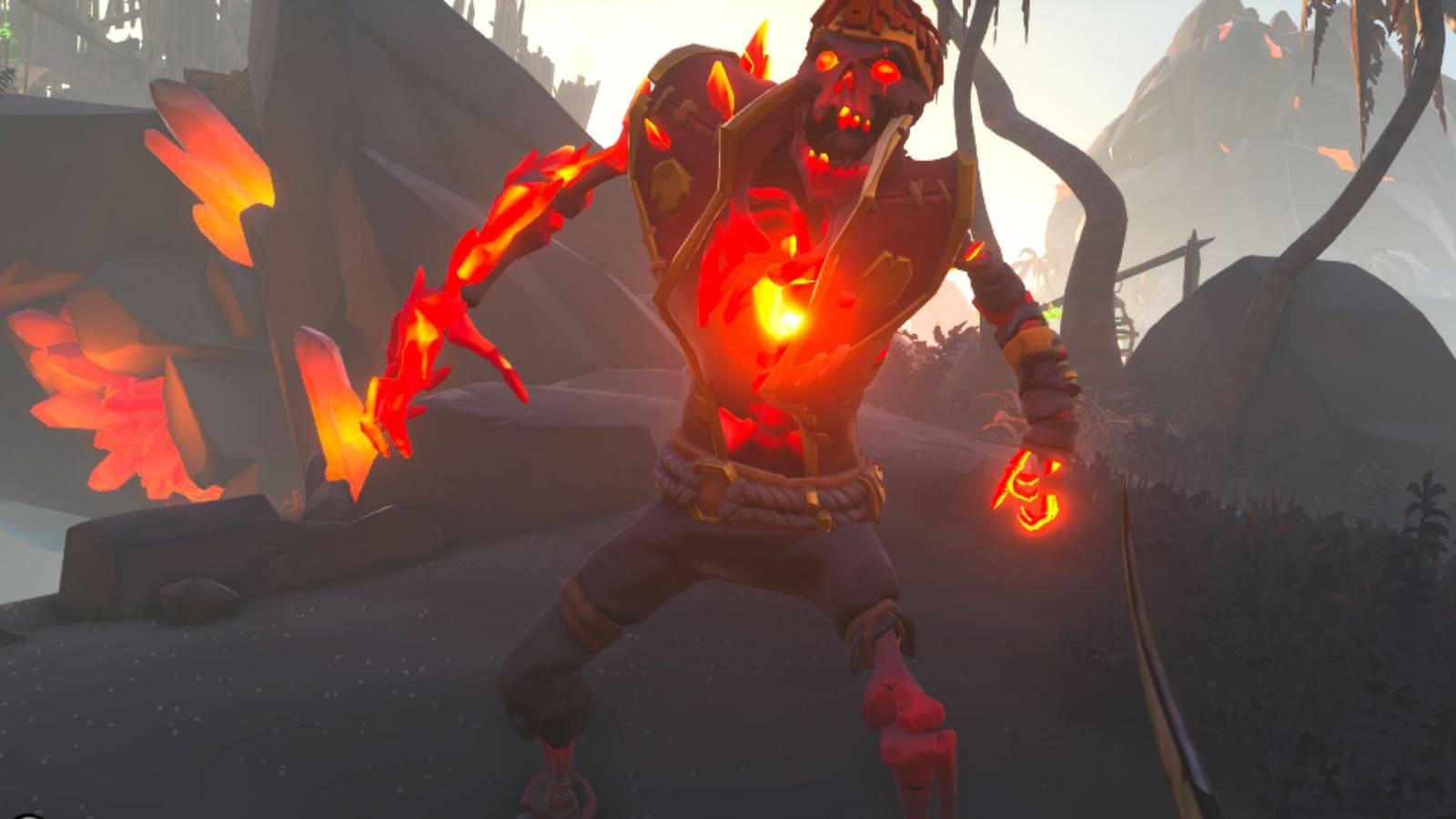 Ashen Lord In The Herald Of The Flame Adventure In Sea Of Thieves