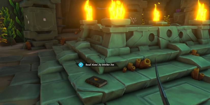 Vault Puzzle And Stitcher Jim's Diary In The Herald Of The Flame Adventure In Sea Of Thieves