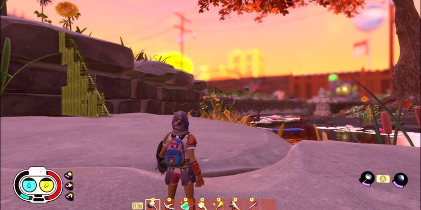 Grass Staircase To Reach Upper Yard In Grounded