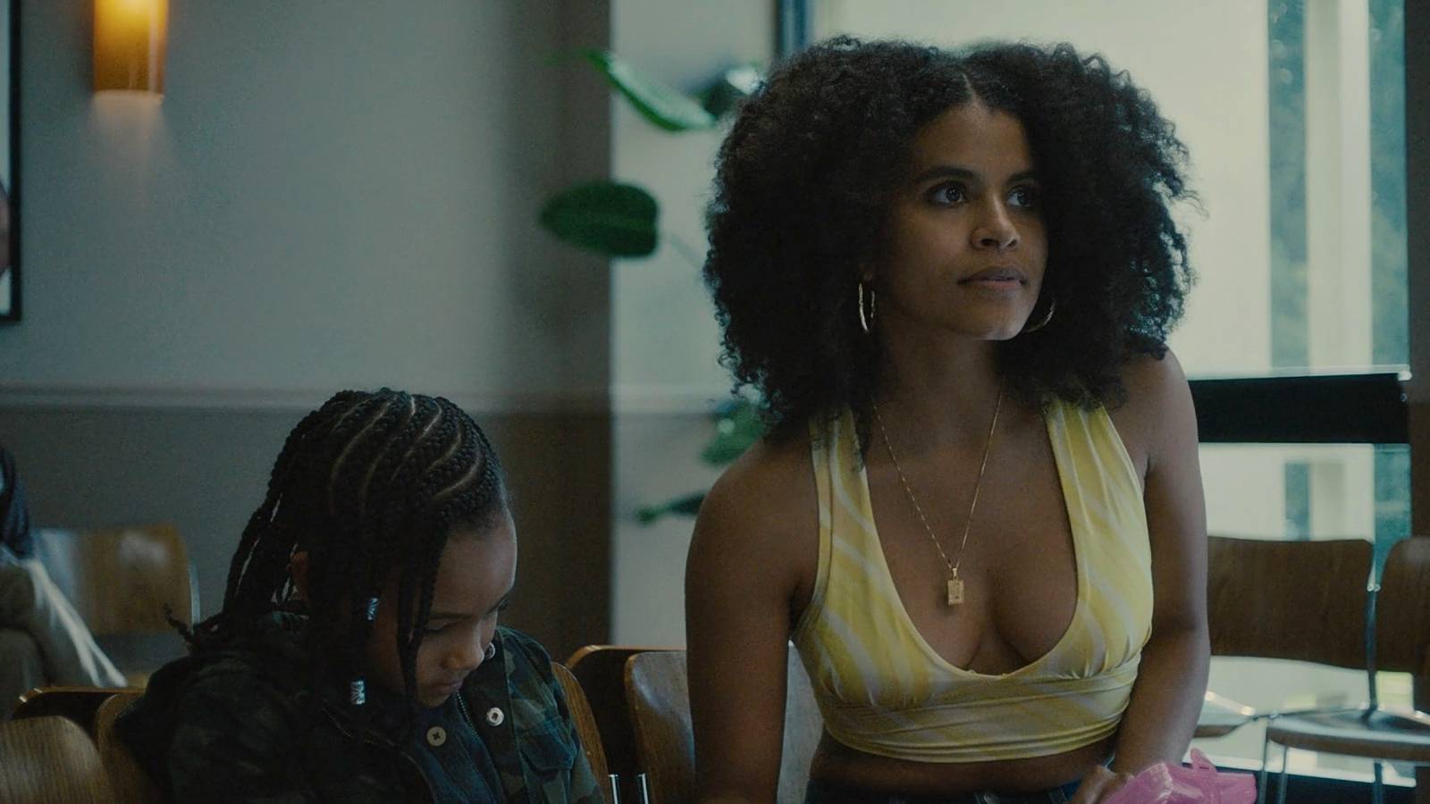 Zazie Beetz as Van and Lottie in Atlanta season 4
