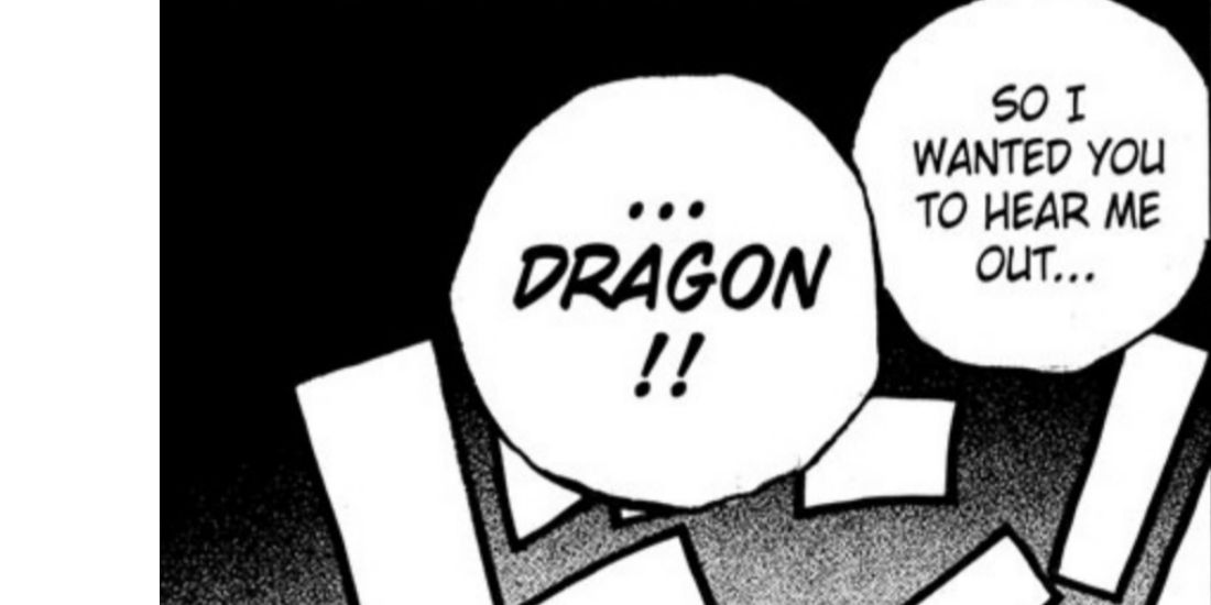 Vegapunk and Dragon interact