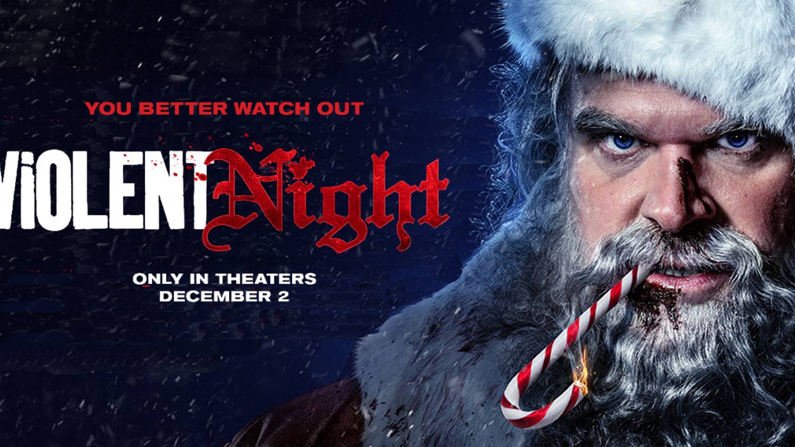 Violent Night Trailer David Harbour