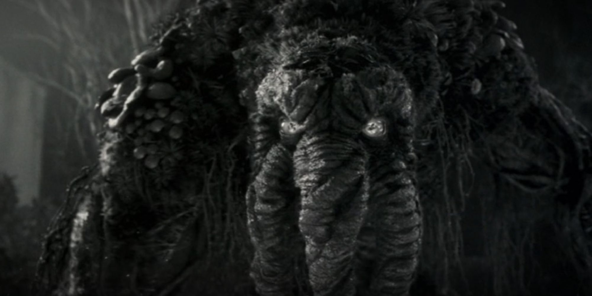 Ted the Man-Thing appearing in Werewolf by Night