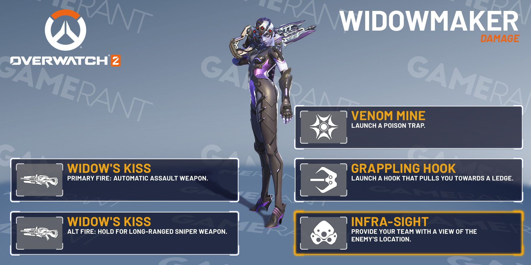 Overwatch 2: Widomaker Guide (Tips, Abilities, And More)