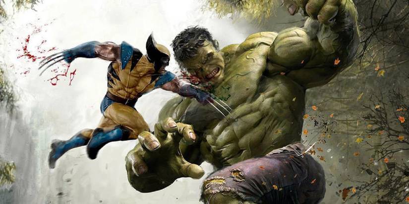Wolverine vs Hulk