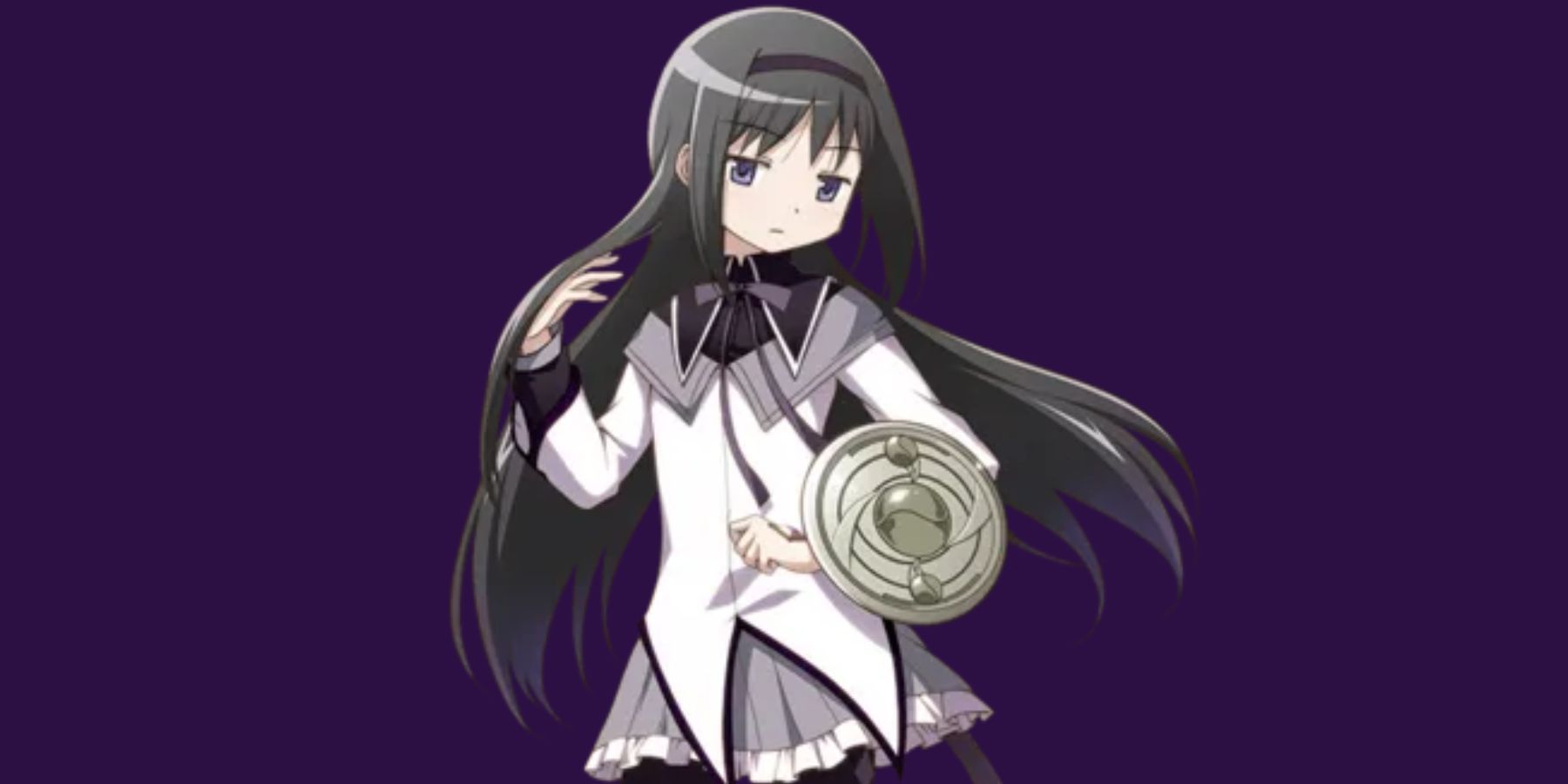 Homura Akemi And Her Time Magic Shield (Puella Magi Madoka Magica)