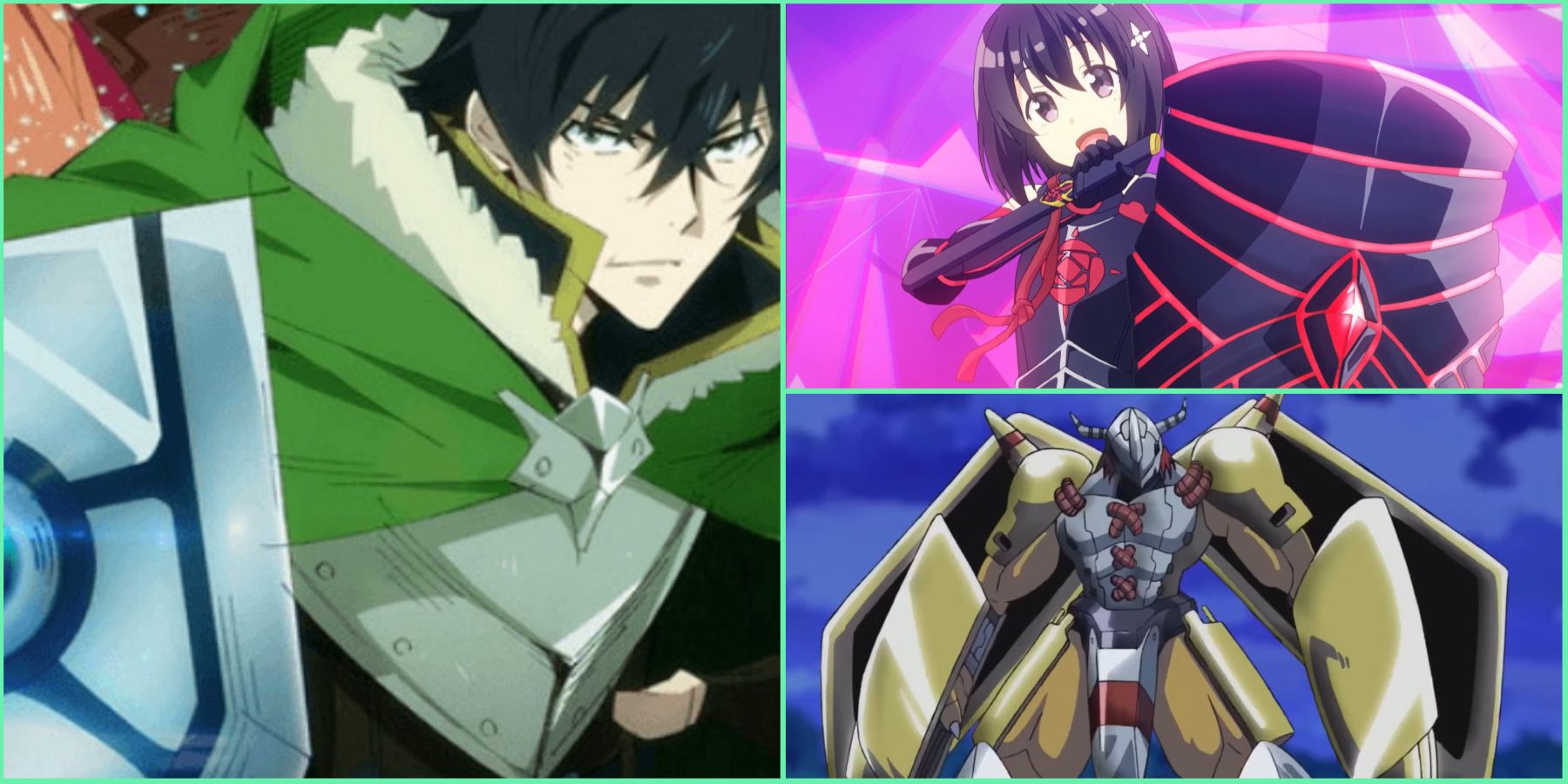 Naofumi Iwatani Rising of the Shield Hero Maple Bofuri I Don't Want to get Hurt So I'll Max out my Defense WarGreymon Digimon