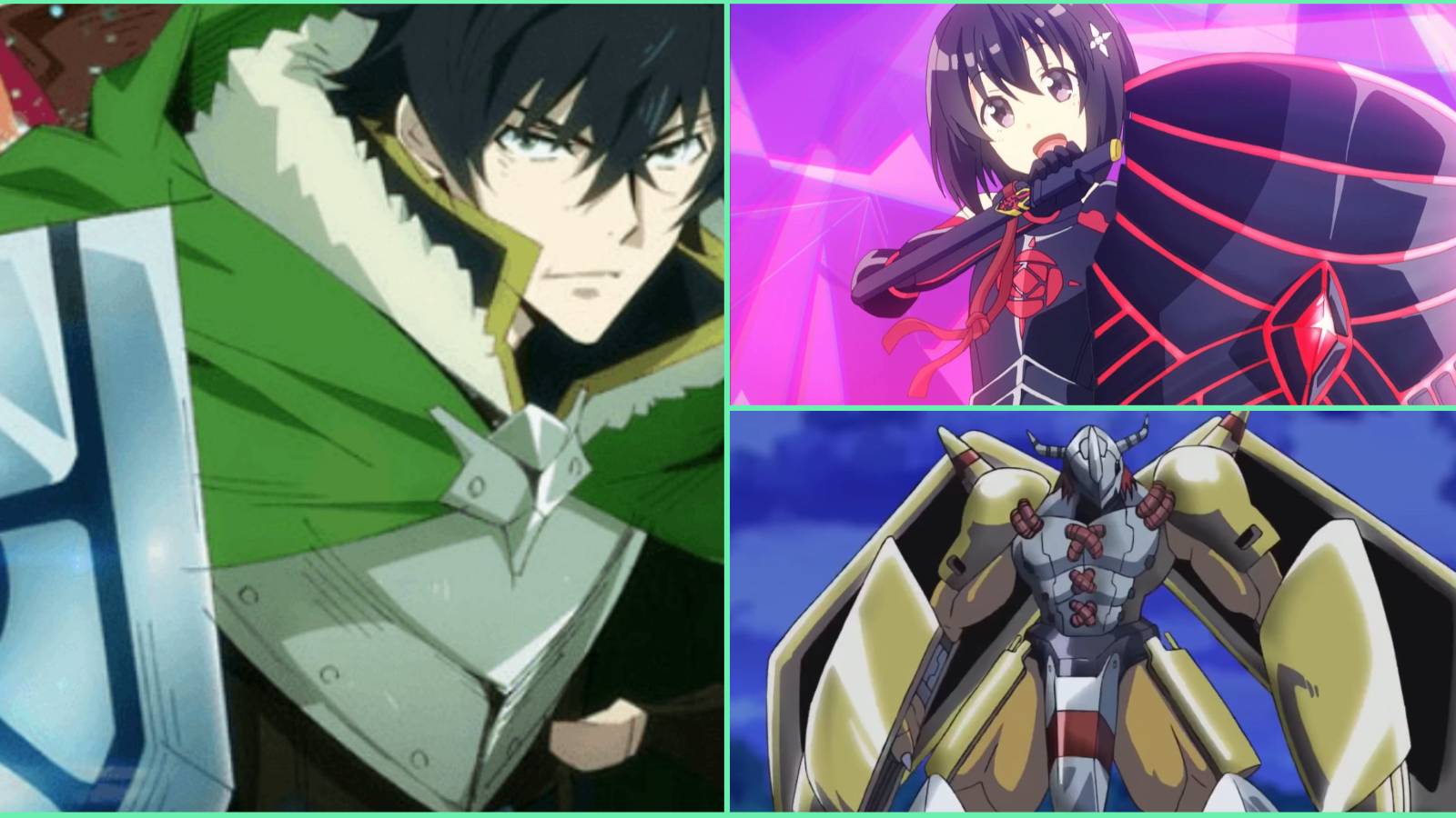 Naofumi Iwatani Rising of the Shield Hero Maple Bofuri I Don't Want to get Hurt So I'll Max out my Defense WarGreymon Digimon