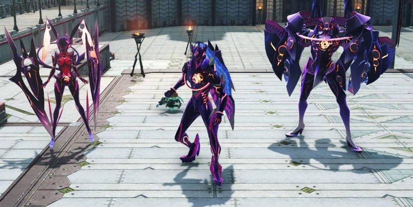 An example of the different enemies in Xenoblade Chronicles 3