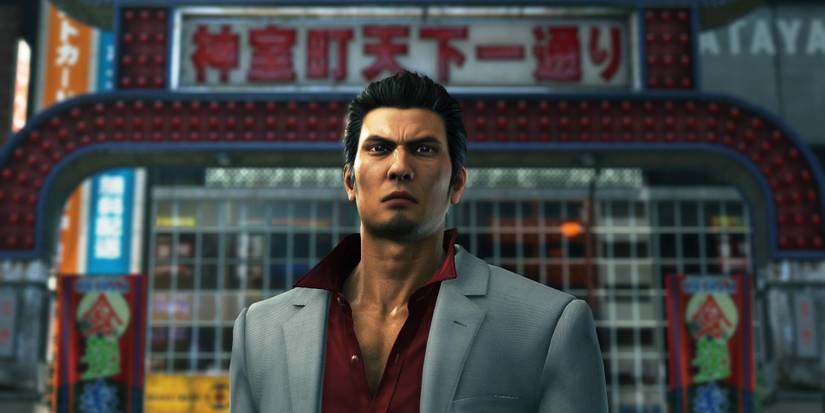 Kazuma Kiryu as he appears in Yakuza 6