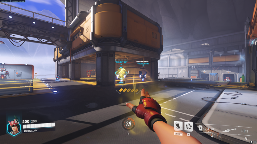 Yellow Healing Ofuda Overwatch 2 Kiriko