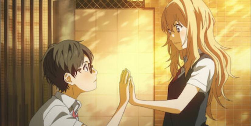 Kosei and Kaori in Your Lie in April