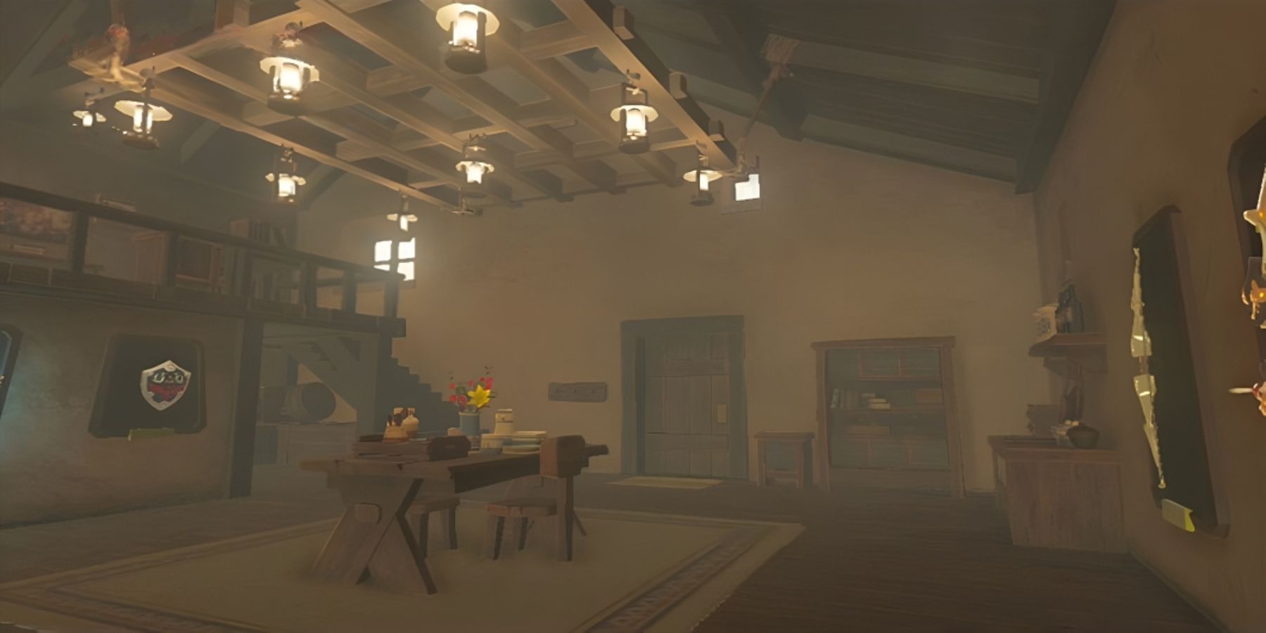 Link's house interior from Zelda: Breath of the Wild