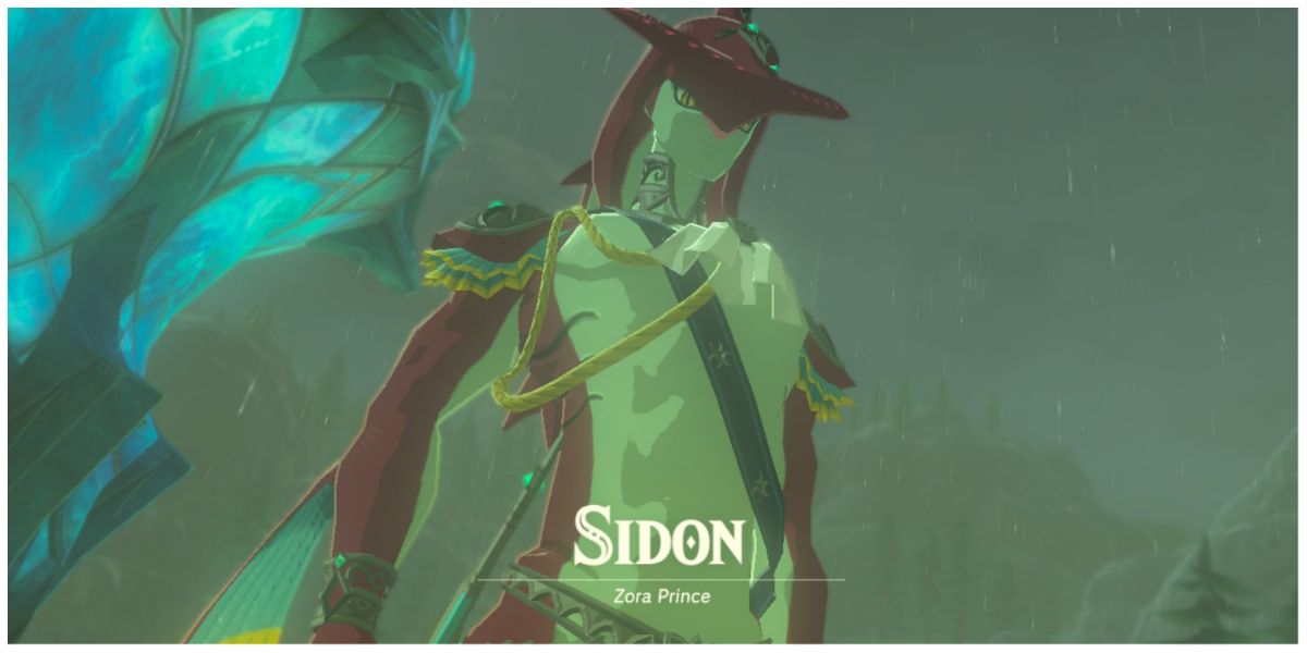 Имя принца Сидона в Legend of Zelda Breath of the Wild
