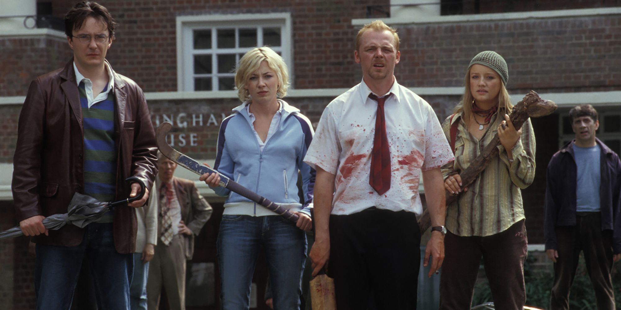 The Cast Of Shaun Of The Dead