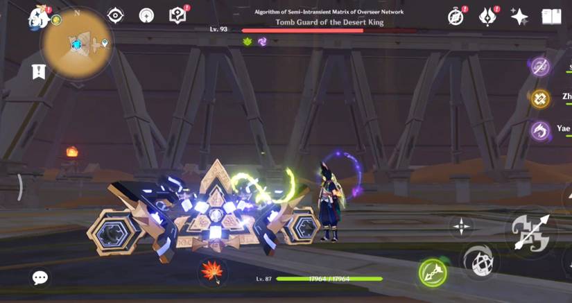 algorithm boss defenseless in genshin impact