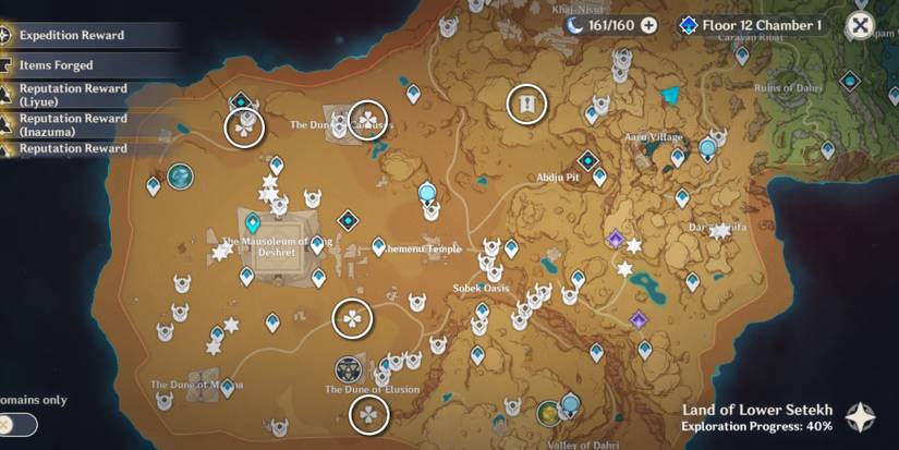 all golden rose seed map locations in genshin impact