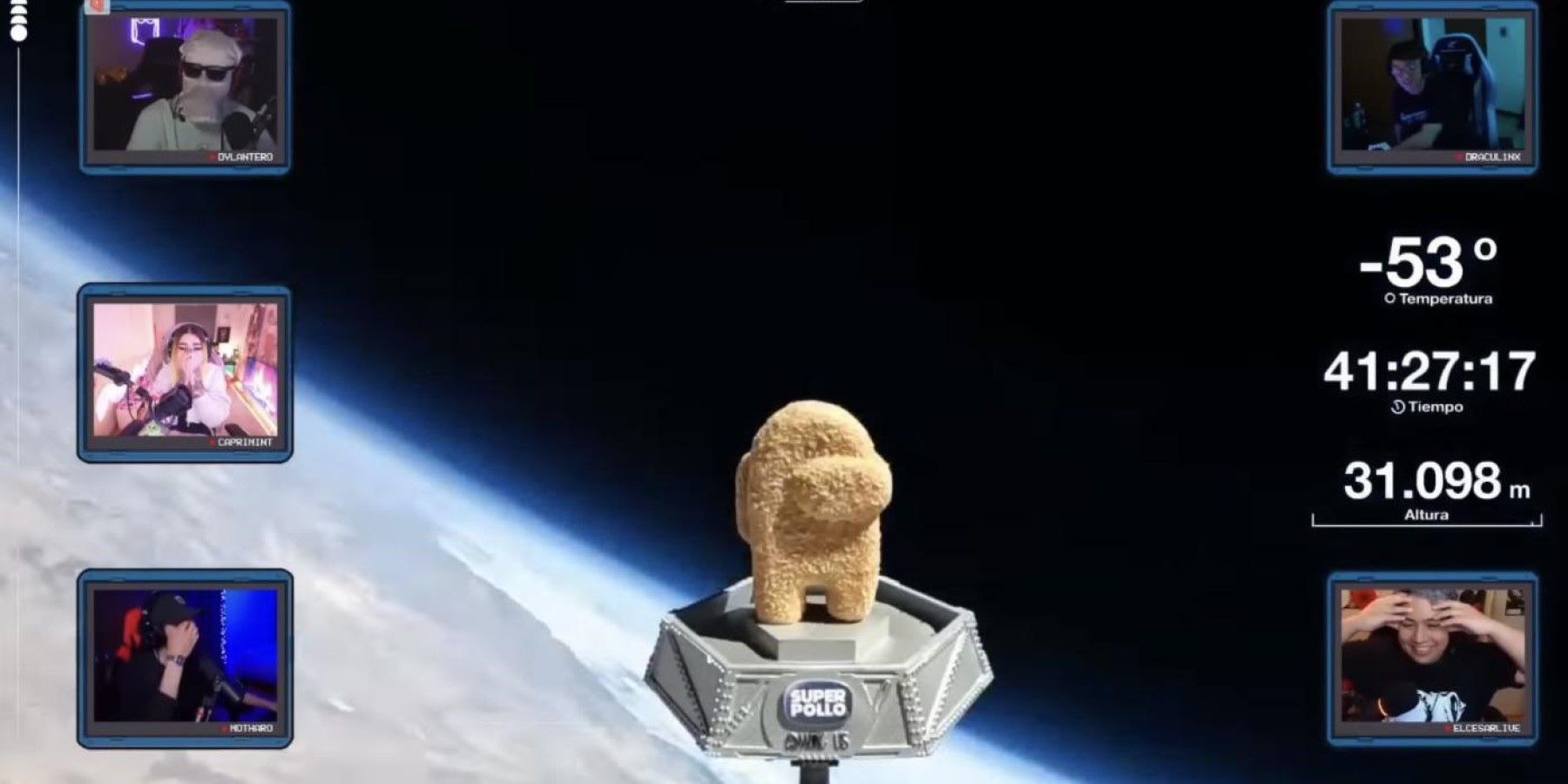 Meat Company Sends Nugget to Space as Part of Among Us Collaboration