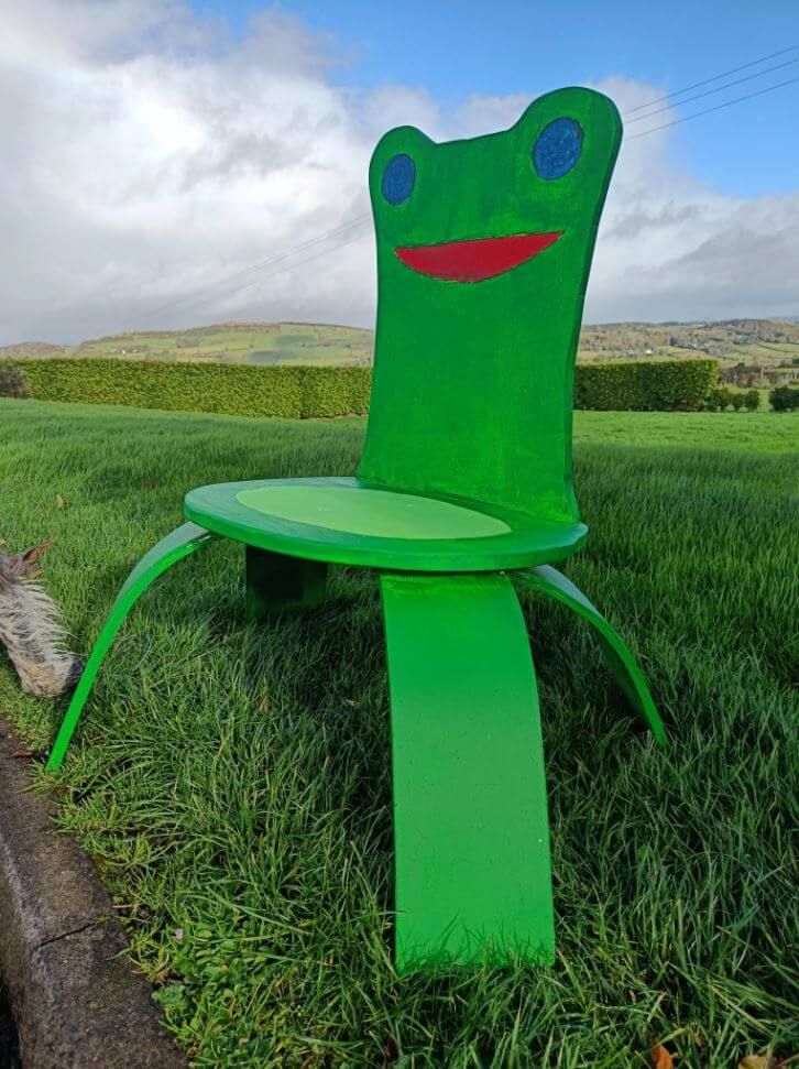 animal crossing new horizons froggy chair real life
