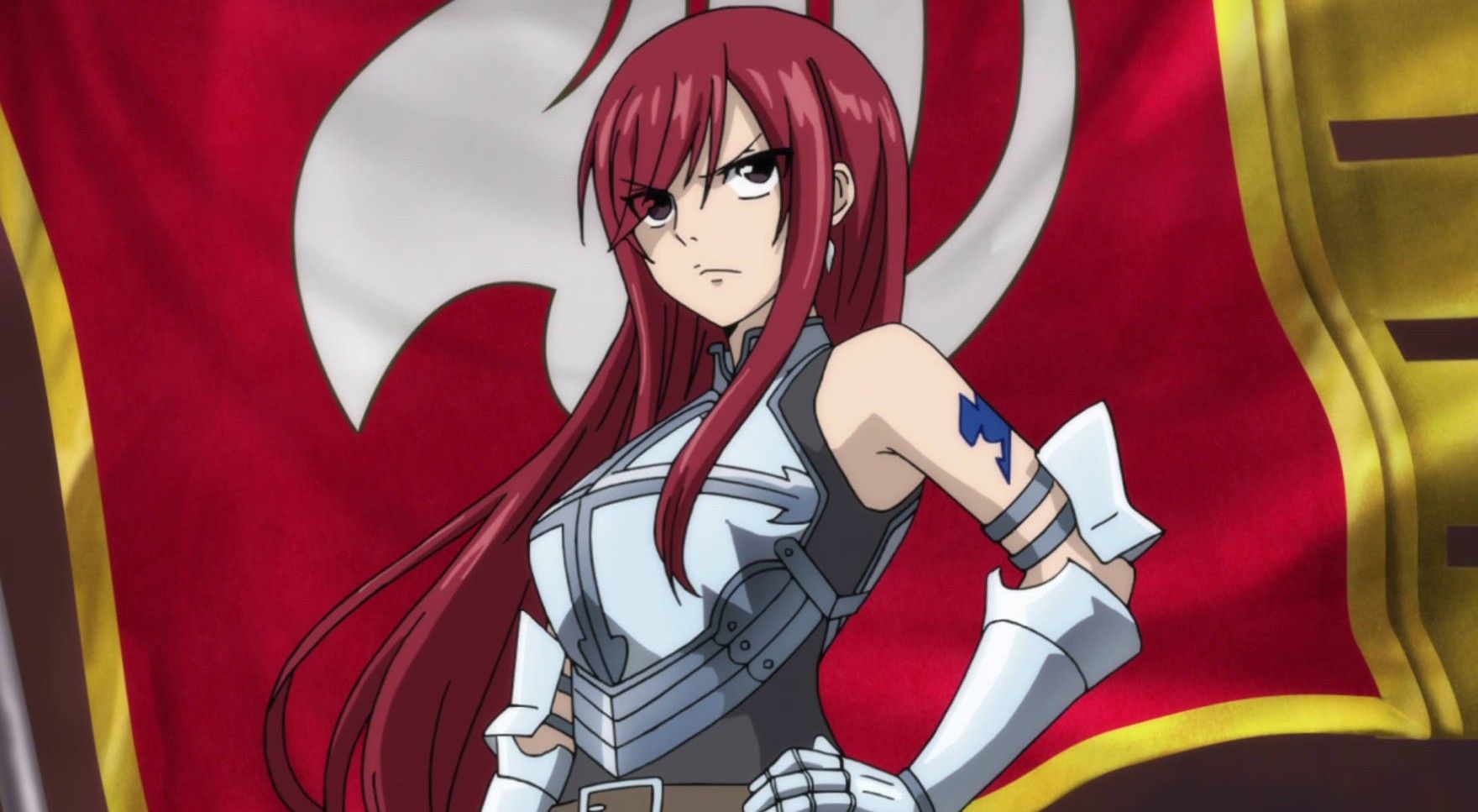 Top 100 Best Female Anime Characters  Erza Scarlet (Fairy Tail)