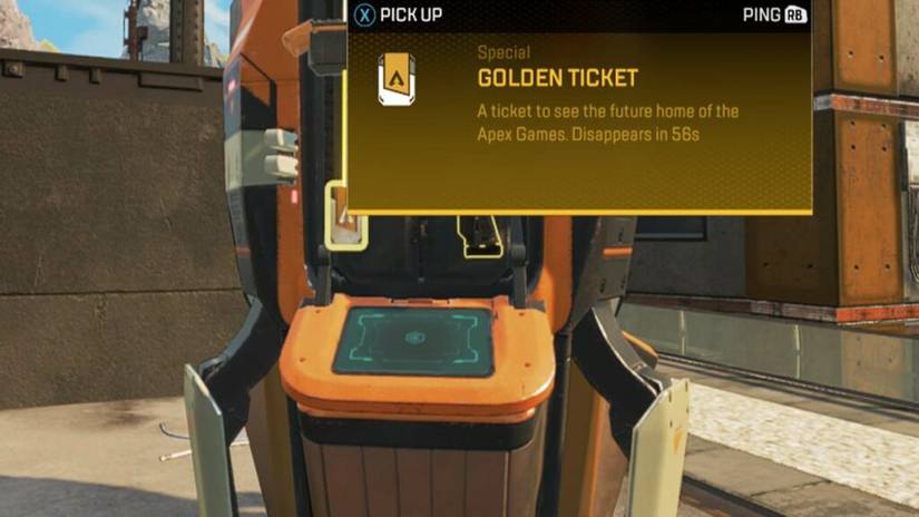 apex legends golden ticket
