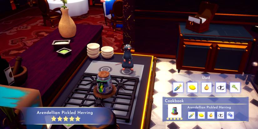 arendellian Pickled Herring in disney dreamlight valley