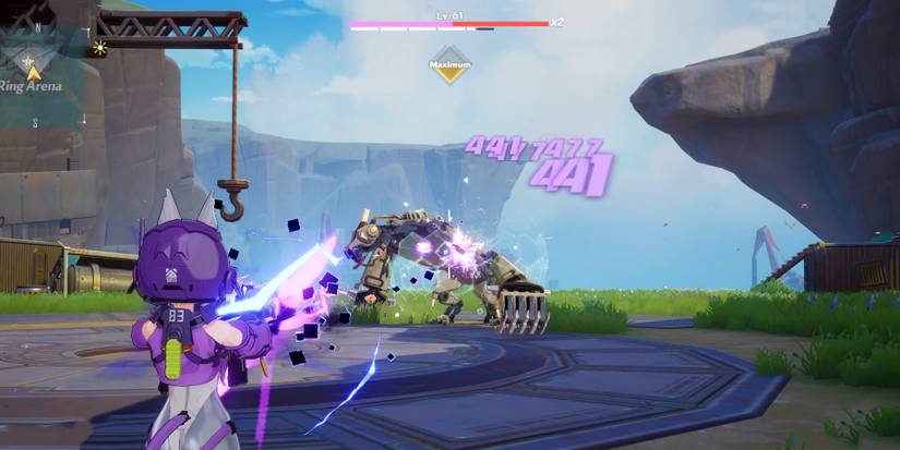 attacking build mode's weekly boss in tower of fantasy 