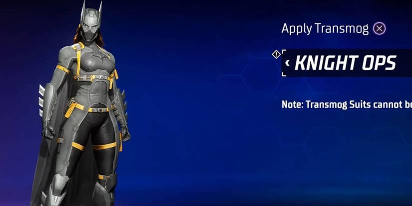 batgirl wearing the knight ops suit