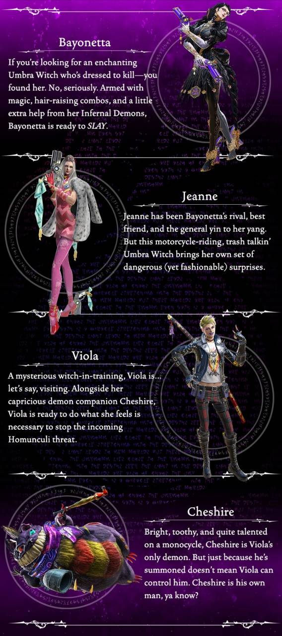 bayonetta-characters