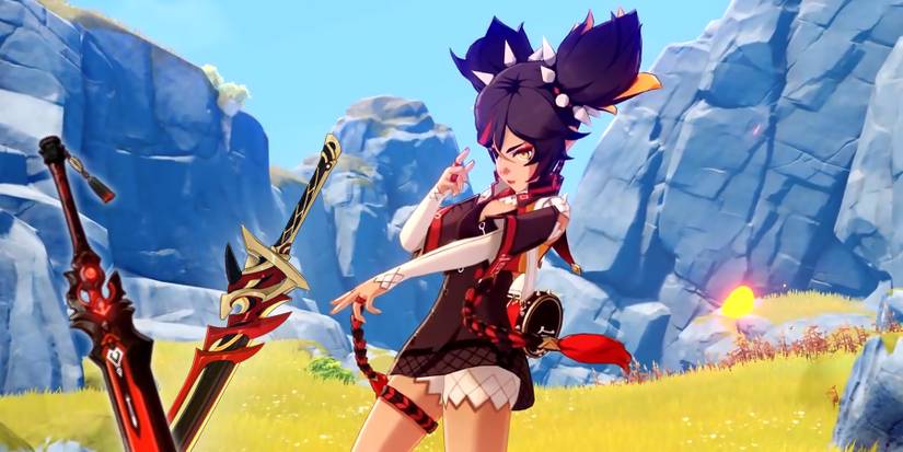 best weapons for sub-dps xinyan in genshin impact