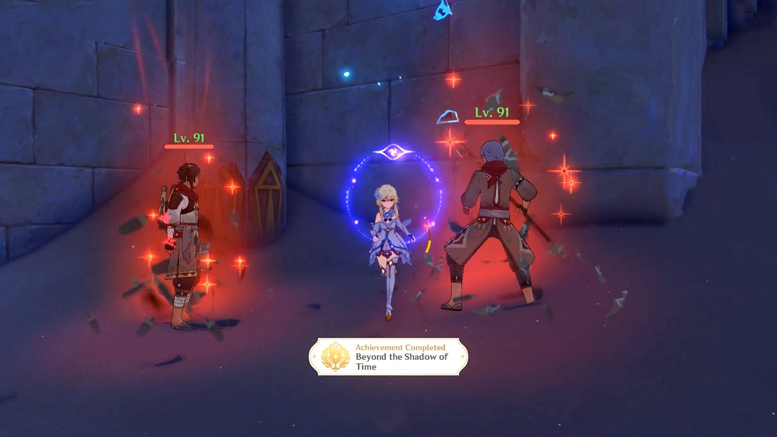 beyond the shadow of time achievement in genshin impact