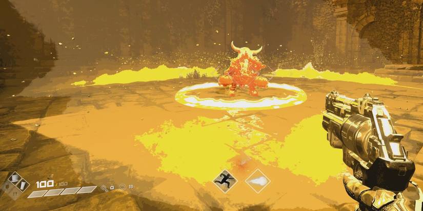 bpm player ciricling an enemy 