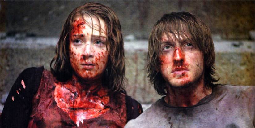 Dana and Marty in The Cabin in the Woods