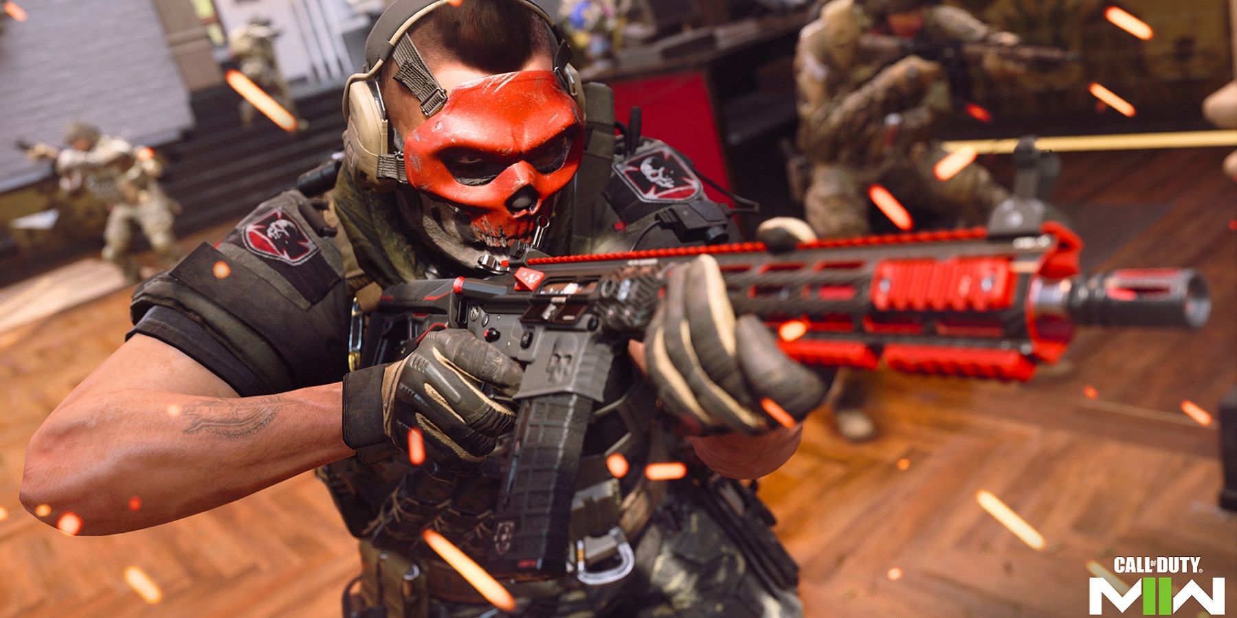 call of duty modern warfare 2 multiplayer operator red mask