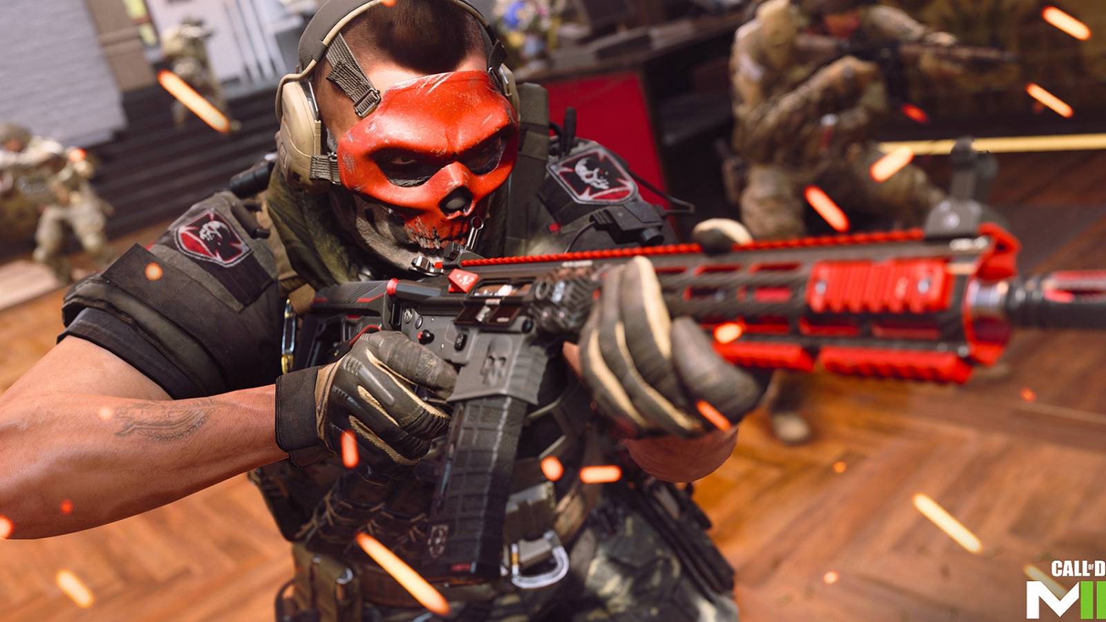 call of duty modern warfare 2 multiplayer operator red mask