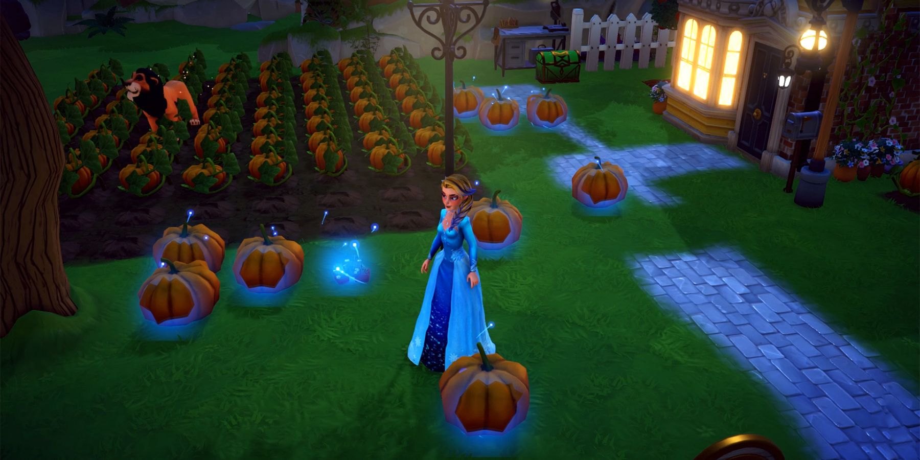 companion giving more pumpkins in disney dreamlight valley