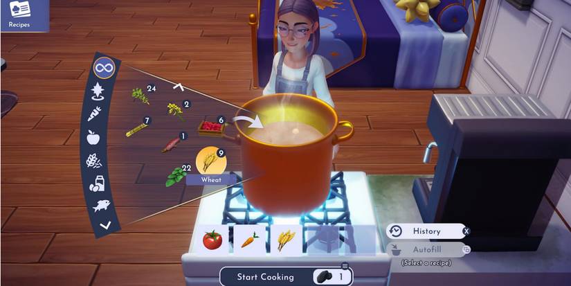 cooking veggie pasta on stove