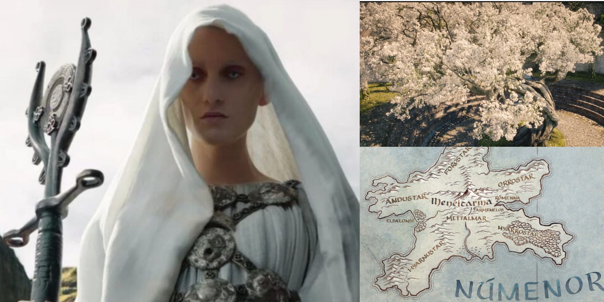 cult of melkor white robes nimloth map pf numenor