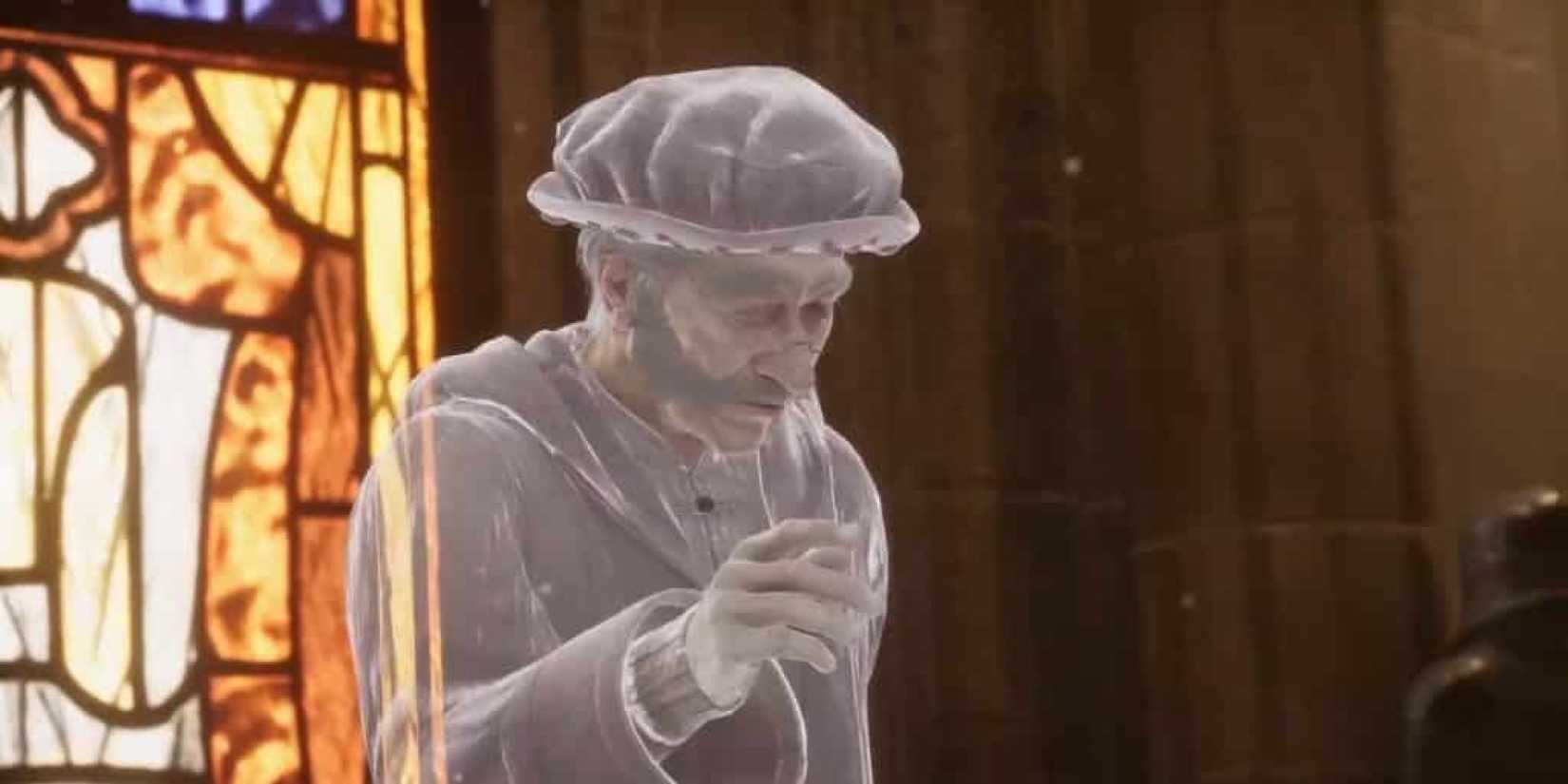 Professor Cuthbert Binns in Hogwarts Legacy