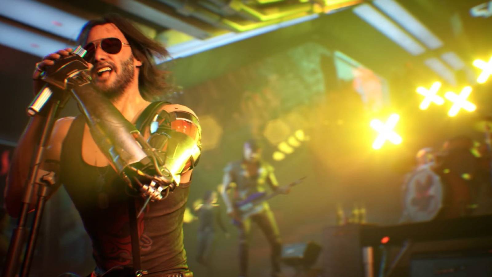 cyberpunk 2077 rock concert