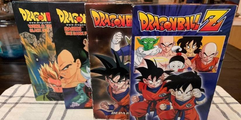 Dragon Ball Z on VHS
