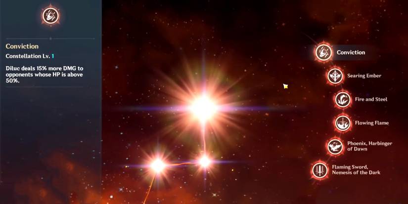 diluc c1 constellation in genshin impact