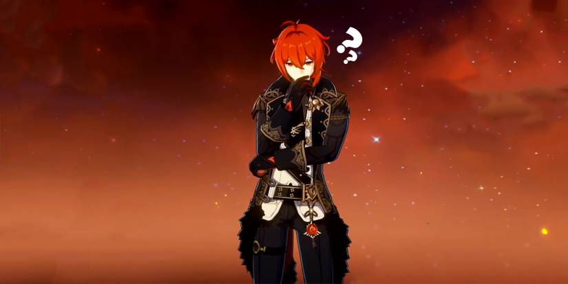 diluc wondering in genshin impact