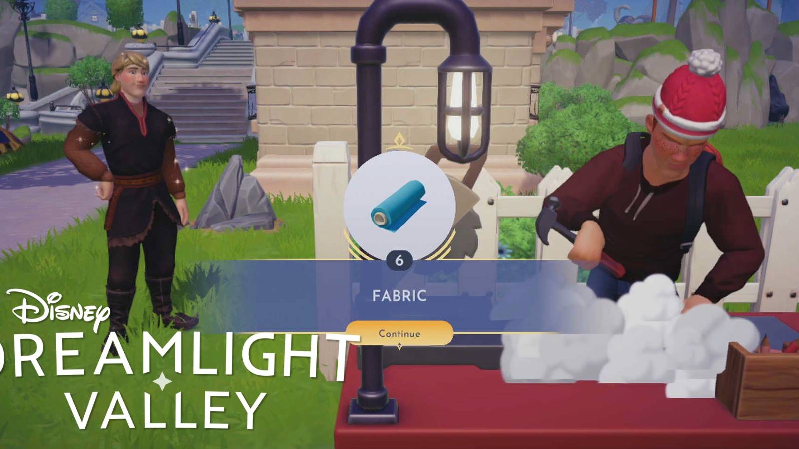 disney dreamlight crafting guide and logo