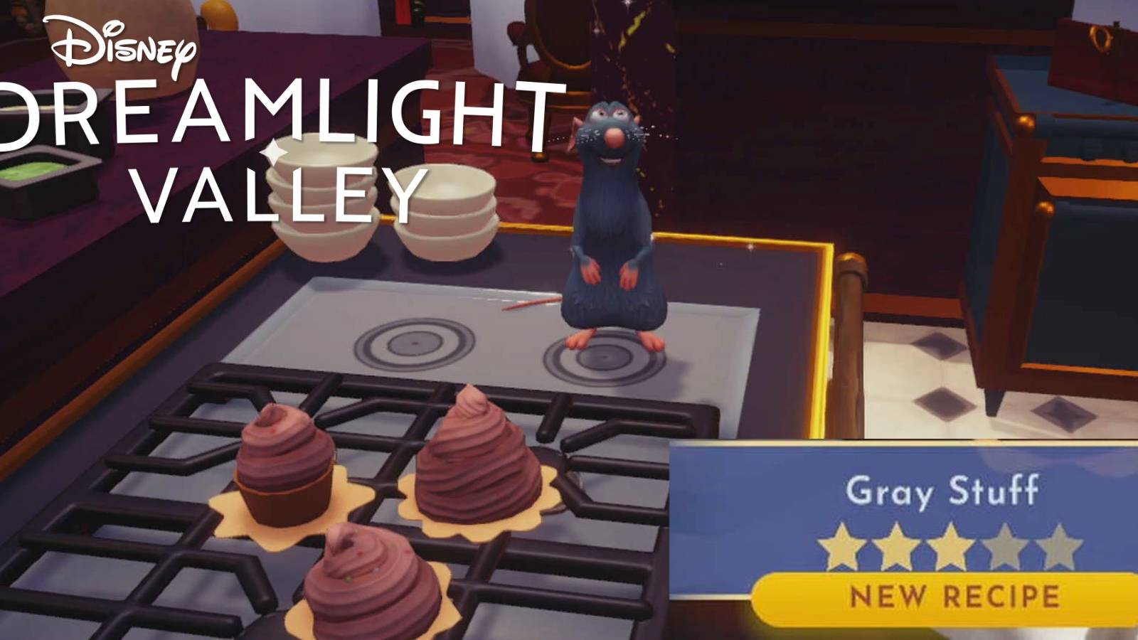 disney dreamlight gray stuff and logo